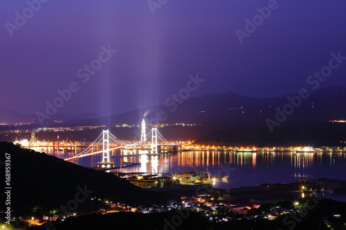 Muroran night view