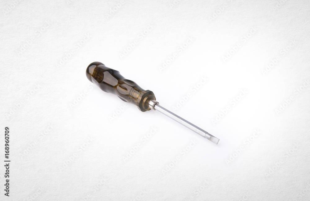 screwdriver. screwdriver on background