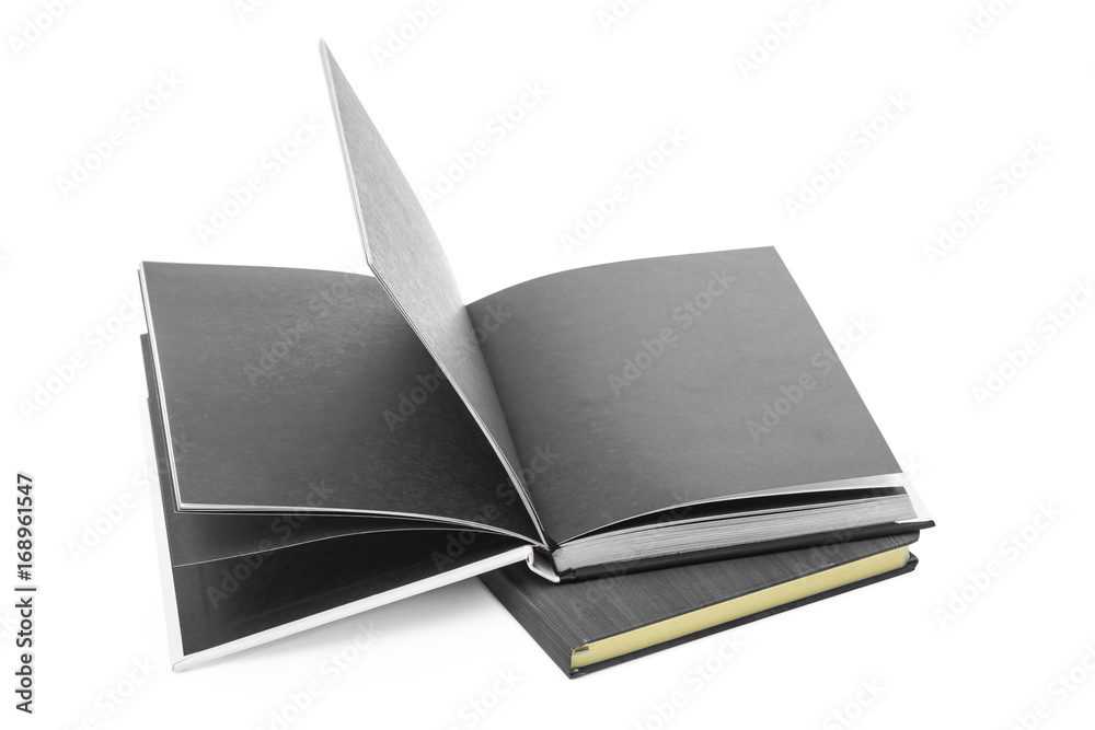 Notebooks isolated on white Notebooks isolated on white