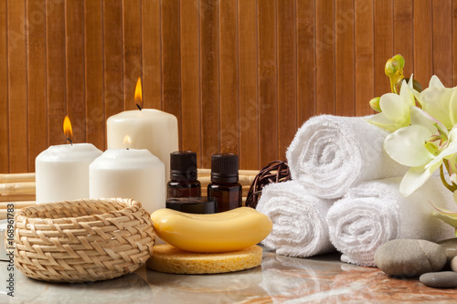 Spa products  spa concept