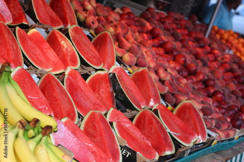 fruit market, Paris, France
