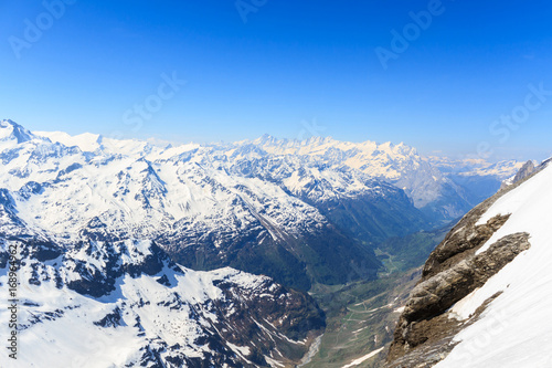 View from Mt. Titlis in Switzerland.