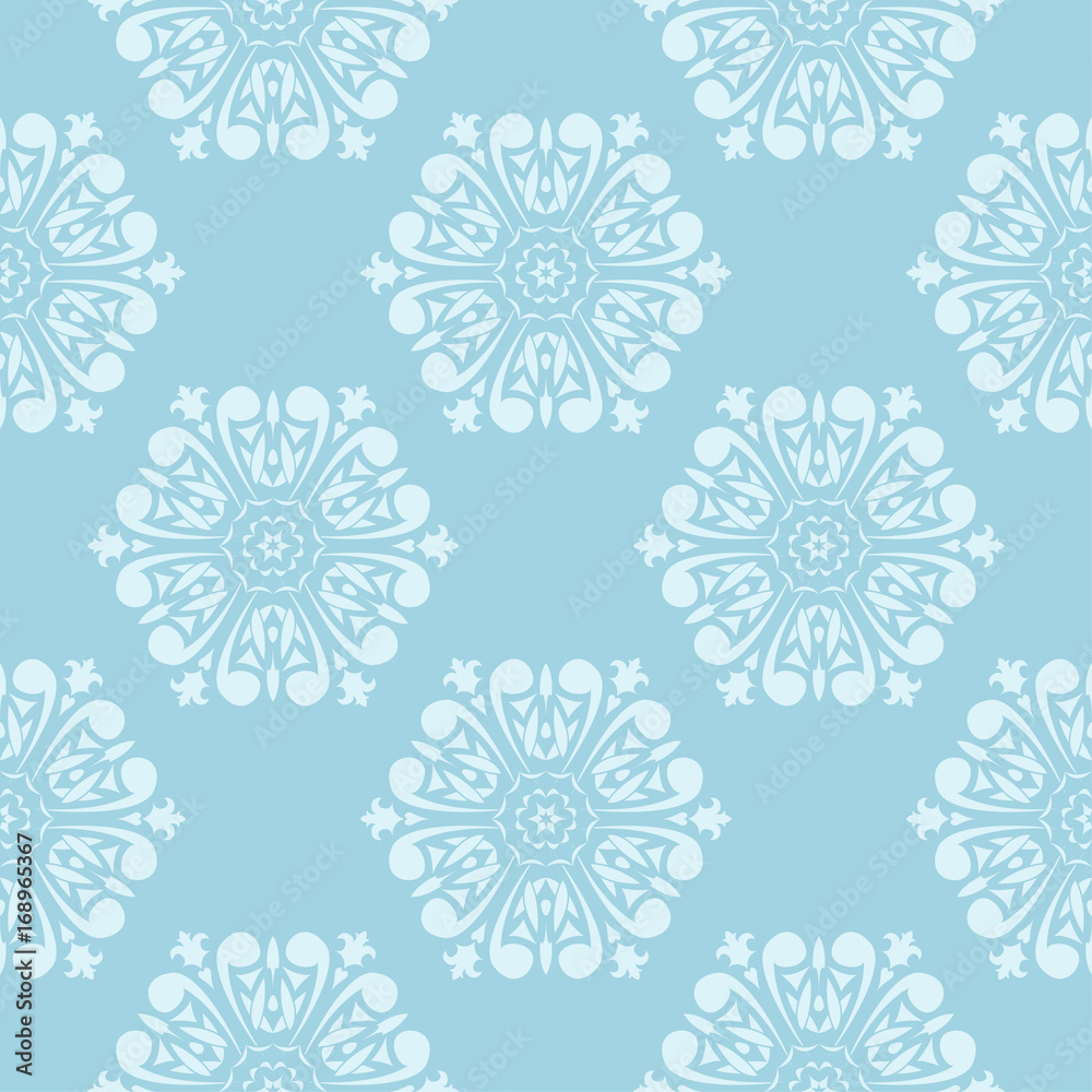 Blue and white abstract seamless pattern Blue and white abstract seamless pattern