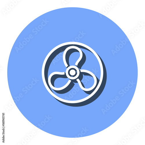Fan - vector icon.