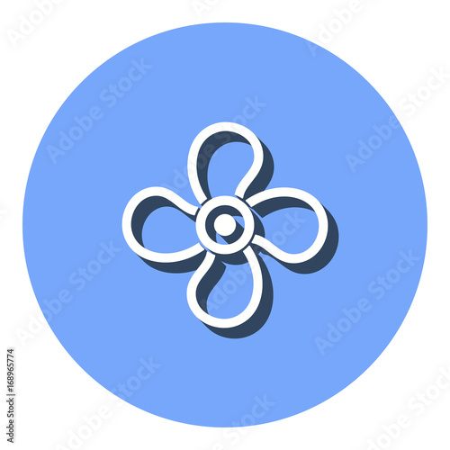 Fan - vector icon.