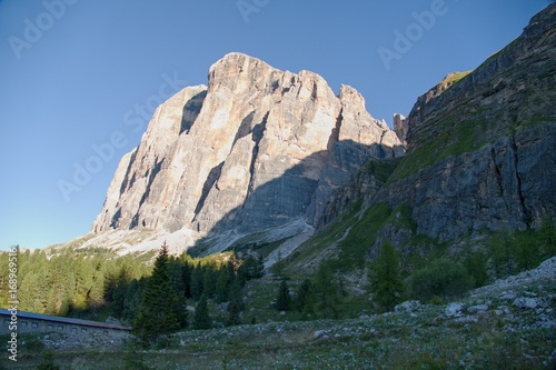 climbing big wall tofana di rozes south face photo