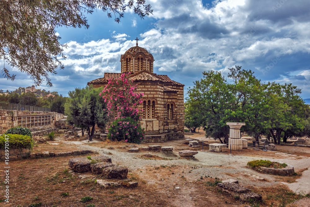 Byzantine Orthodox Church - Ancient Agora - Athens - Greece