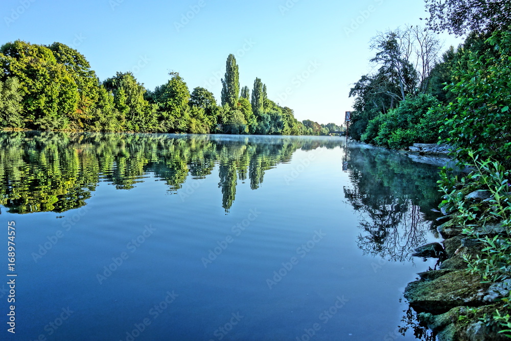 Fototapeta premium reflet oise