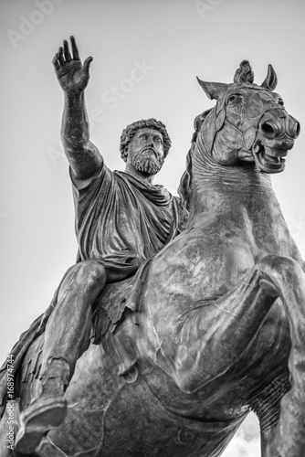 Statue equestre di Marco Aurelio, Campidoglio, Roma