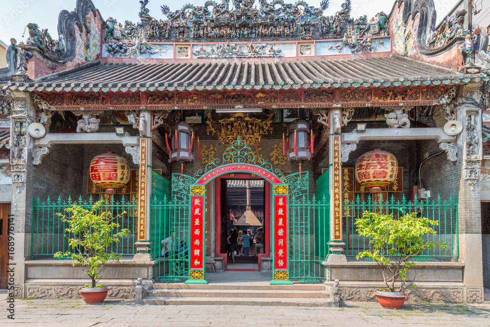 Buddhist Temple in Ho Chi Minh City (Saigon)