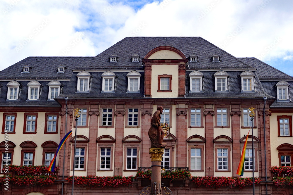 Rathaus von HEIDELBERG ( Baden Württemberg )