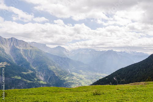 Riederalp, Wallis, Rhonetal, Simplon, Simplonpass, Alpen, Walliser Berge, Aletsch, Aletschgletscher, Aletschwald, Riederfurka, Wanderweg, Sommer, Schweiz
