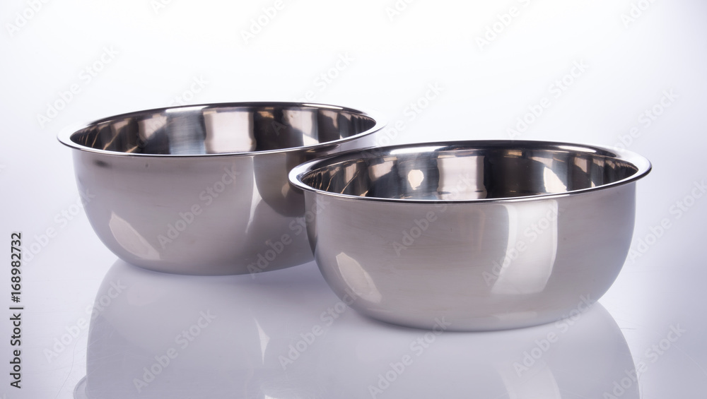pot or stainless steel pot on a background. pot or stainless steel pot on a background.