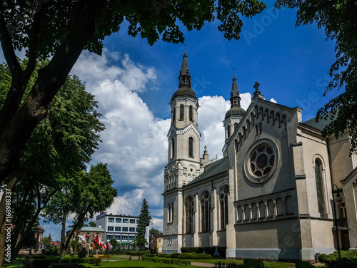 Church in Augustow city, Podlasie, Poland © Artur Bociarski