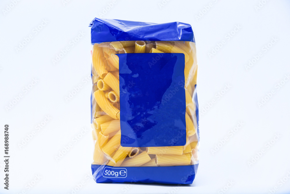pasta in the package