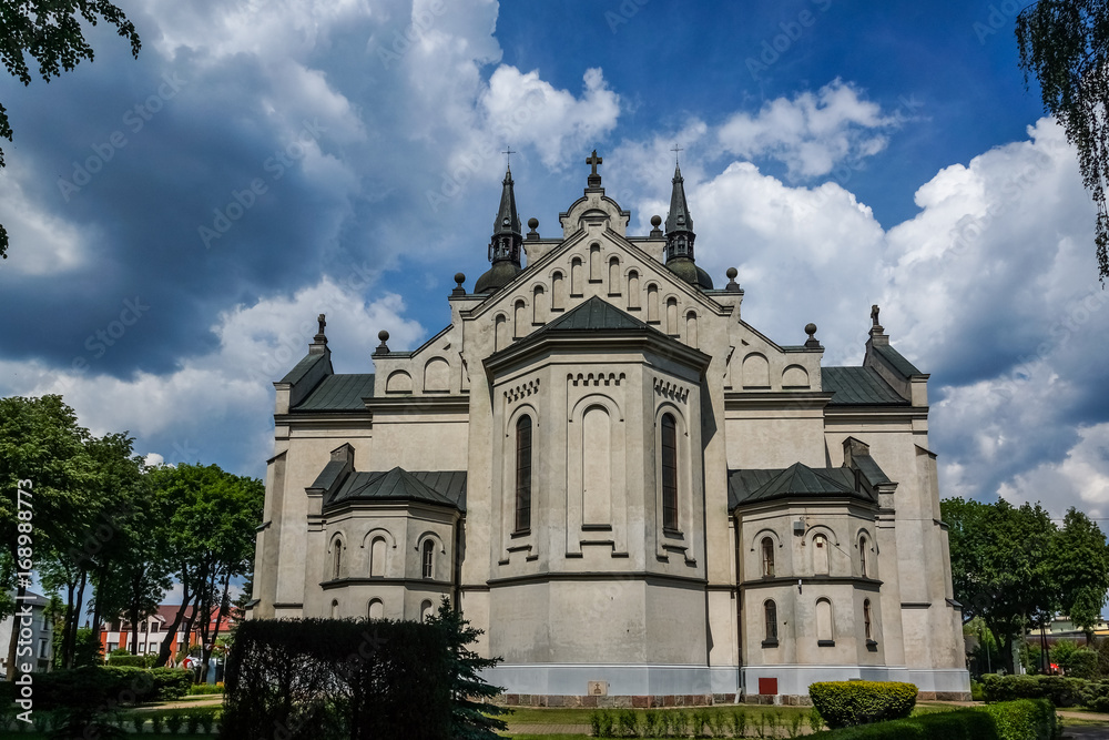 Church in Augustow city, Podlasie, Poland