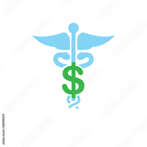 Healthcare costs and expenses showing concept of expensive health care