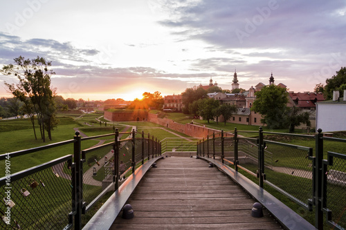 Zamosc - Renaissance city in Central Europe. Fortifications around the old town. © eyecon