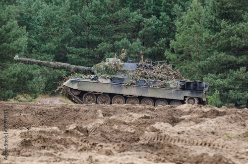 TANK - Old German combat vehicle photo