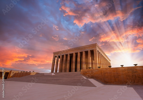 Fototapeta Anitkabir - Mausoleum of Ataturk, Ankara Turkey