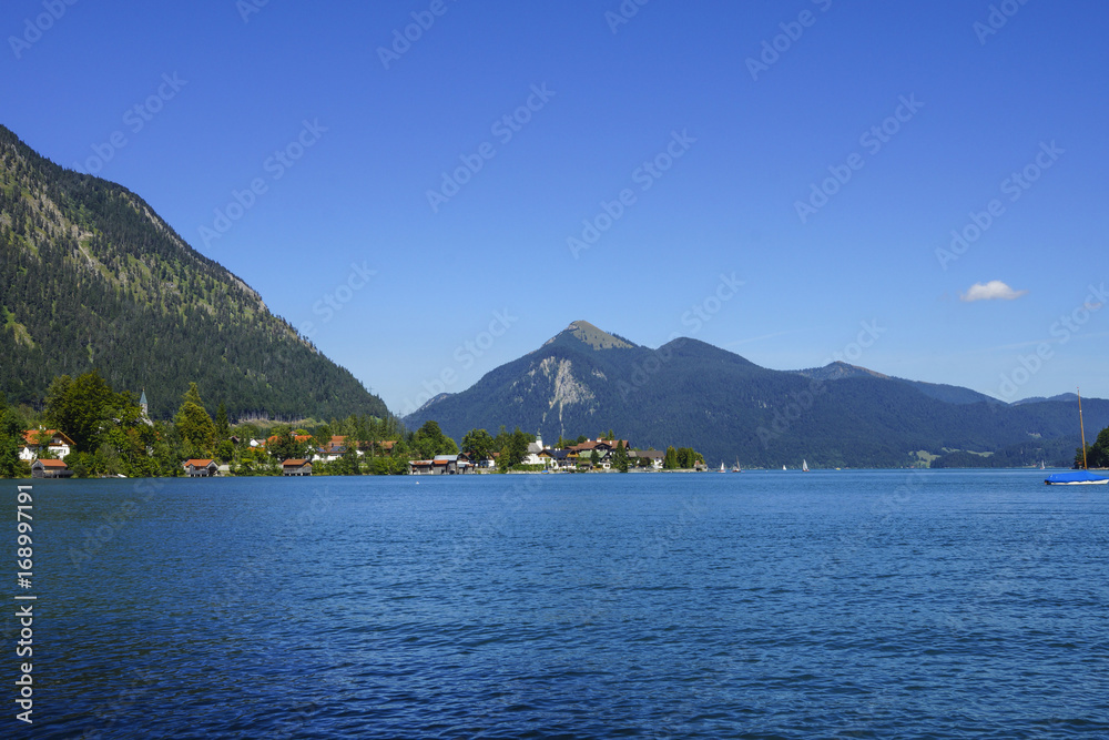 Walchensee lake, Bavaria Walchensee lake, Bavaria