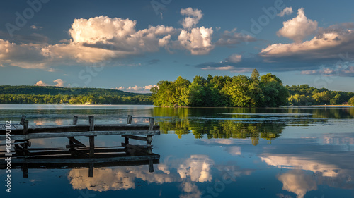 Sunset on Swartswood Lake at Swartswood Lake State Park, New Jersey