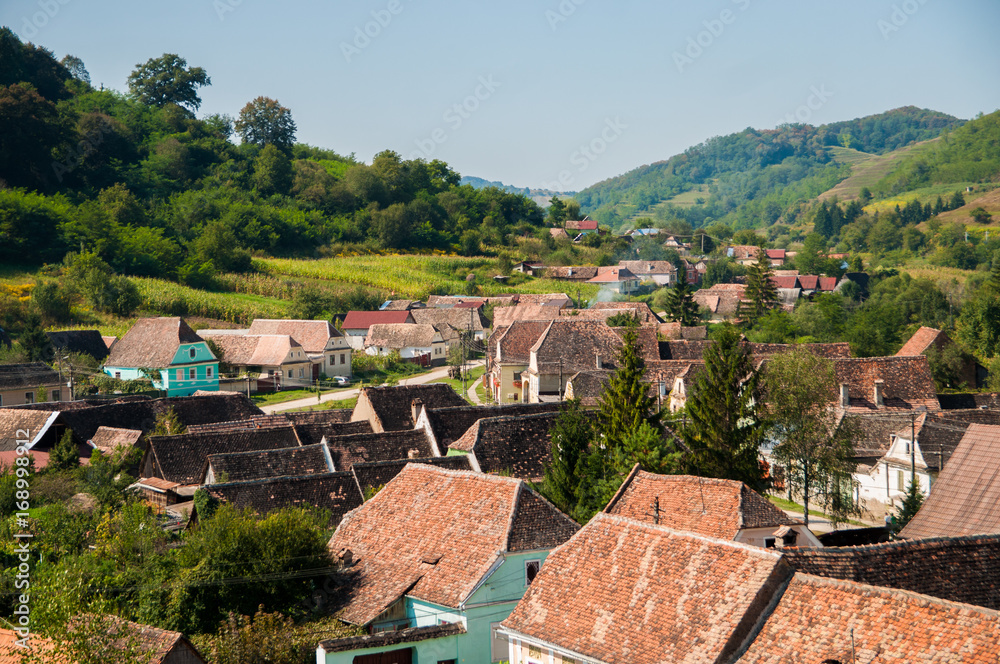 Saxon village in Romania_01