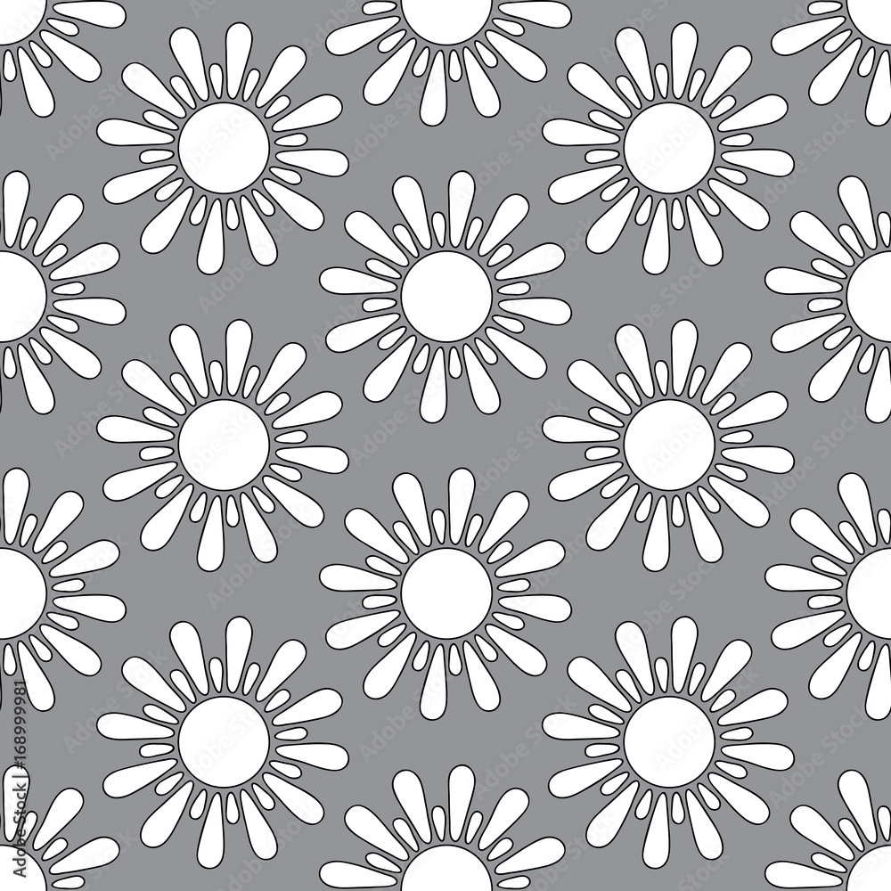 Seamless pattern with doodle circles Seamless pattern with doodle circles