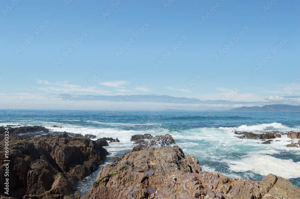 Views of the Atlantic ocean in Galicia