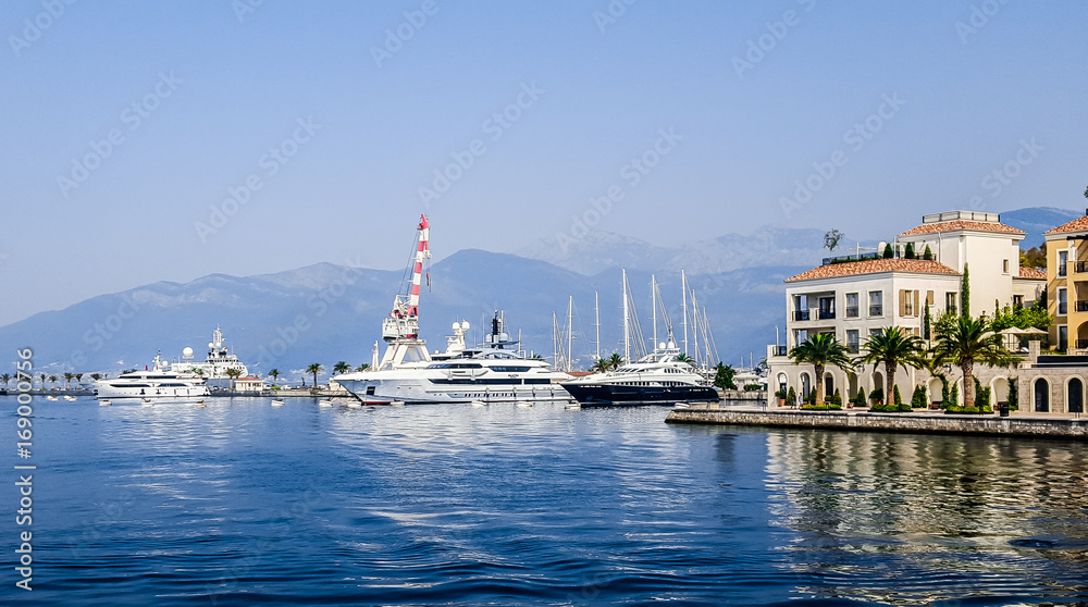 Port of Tivat. Montenegro