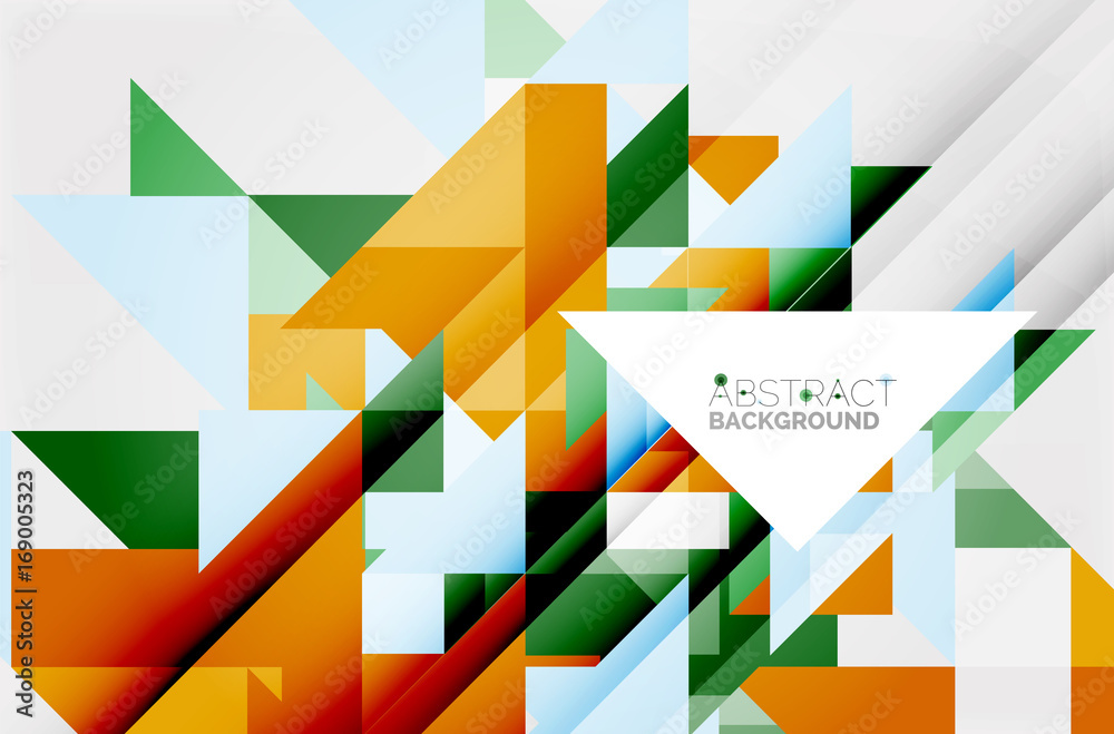 Triangle pattern design background Triangle pattern design background