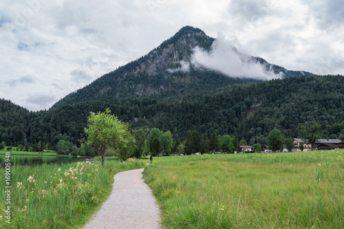 The landscape of mountain in Tyrol, Austria photo