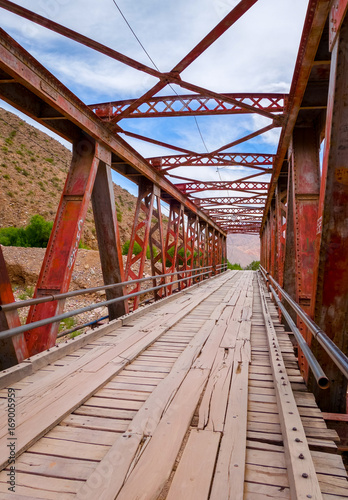 Old bridge in Tilcara, Argentina