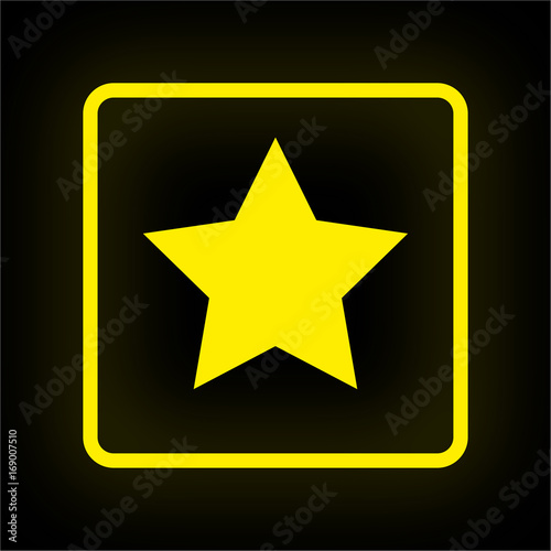 Neon Button App - Stern