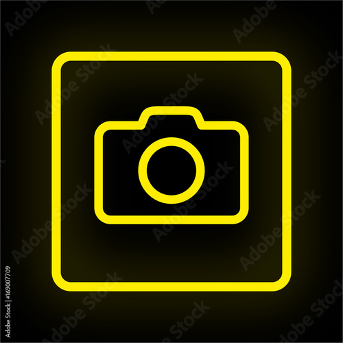 Neon Button App - Kamera