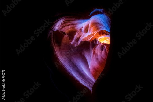 Heart in Antelope Canyon, US