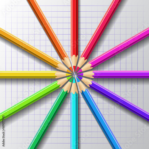 colored pencils