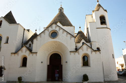 A Trullo-church  Church of Trulli village in Alberobello  Apulia  Italy