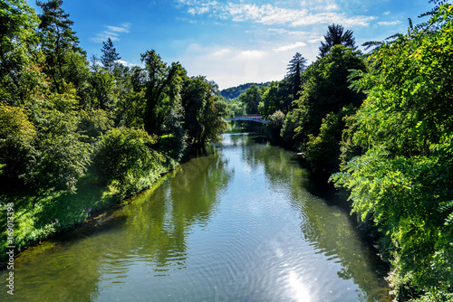 Neckar Fluss Tübingen