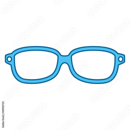 Glasses optical lens icon vector illustration graphic design
