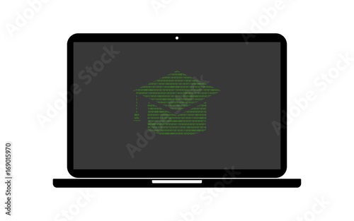 Hacker Laptop Doktorhut