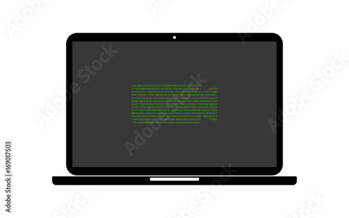 Hacker Laptop Digitalkamera