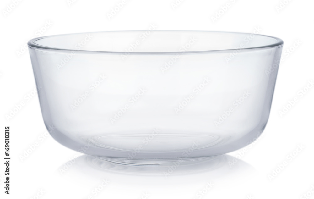 Empty bowl on white background Empty bowl on white background