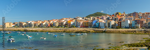 Vista panorámica de A Guarda, La Guardia, Pontevedra, pueblos marineros, España photo
