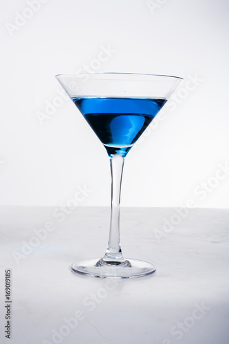 Blue cocktail 