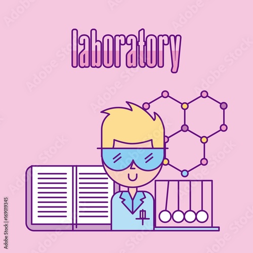laboratory scientific examinations icon vector illustration design graphic
