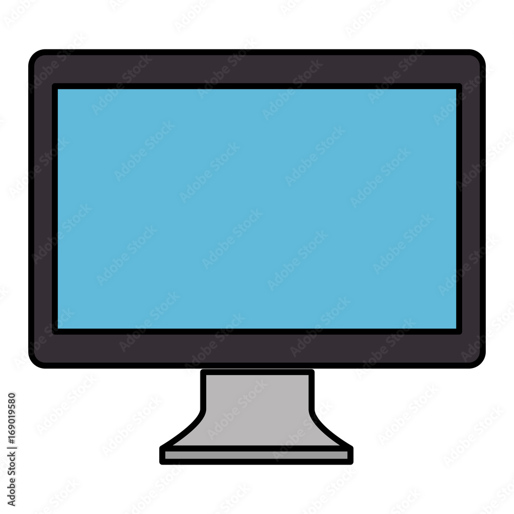 computer display isolated icon vector illustration design computer display isolated icon vector illustration design