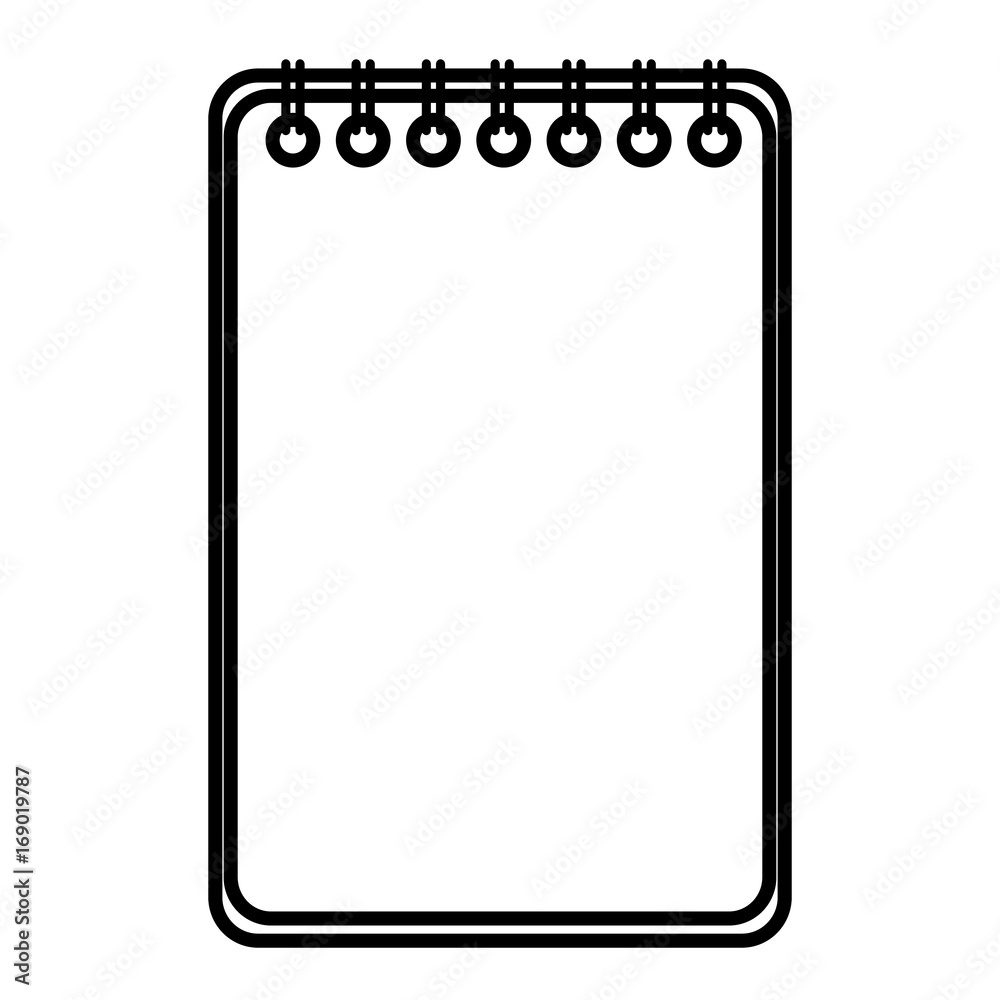 notebook school isolated icon vector illustration design notebook school isolated icon vector illustration design