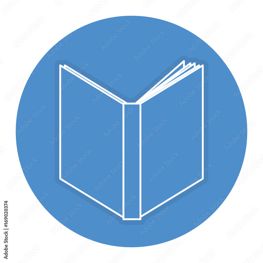 text book isolated icon vector illustration design