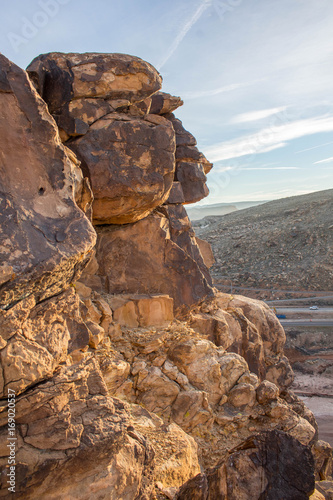 Beautiful portrait landscape photo in southern utah